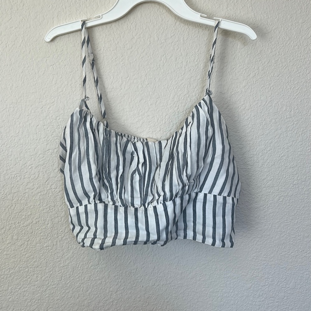 Super cropped dressy shirt